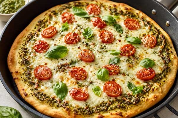 North Point Chiropractic | Pan Baked Flatbread Pesto Pizza Gluten And Dairy Free