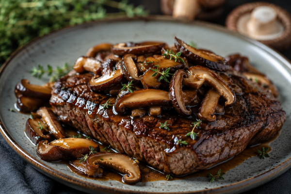 North Point Chiropractic | Broiled Steak With Shiitake Mushroom Sauce Dairy And Gluten Free North Point Chiropractic | Broiled Steak With Shiitake Mushroom Sauce Dairy And Gluten Free