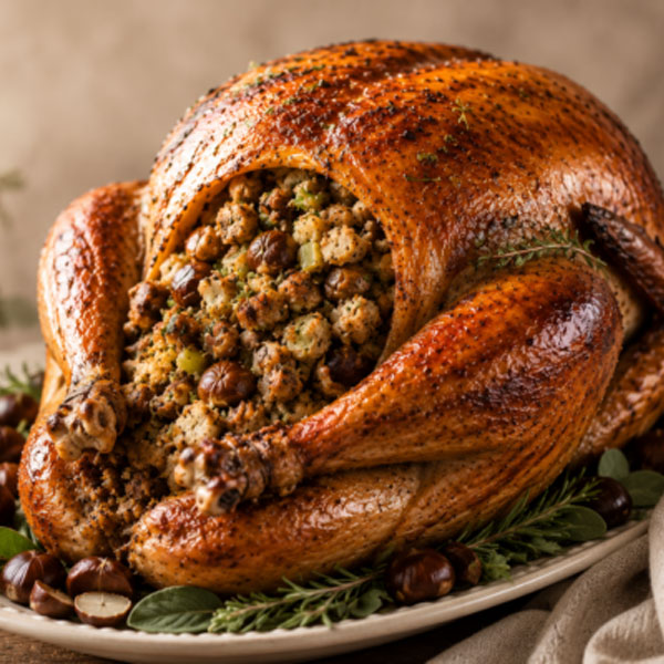 North Point Chiropractic | The Perfect Chestnut Stuffed Roast Turkey, Gluten and Dairy Free